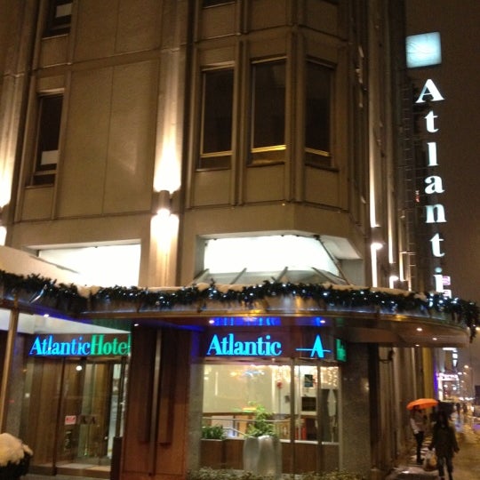 Das Foto wurde bei Best Western Atlantic Hotel Milano von Bulent T. am 12/14/2012 aufgenommen