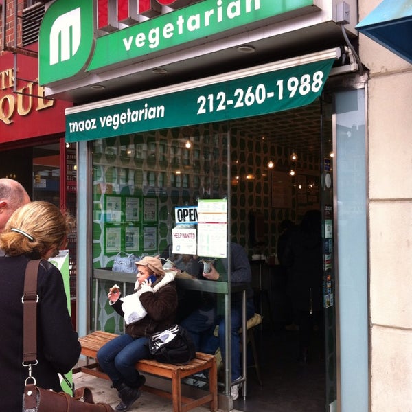 Photo taken at Maoz Vegetarian by Mark K. on 3/12/2014