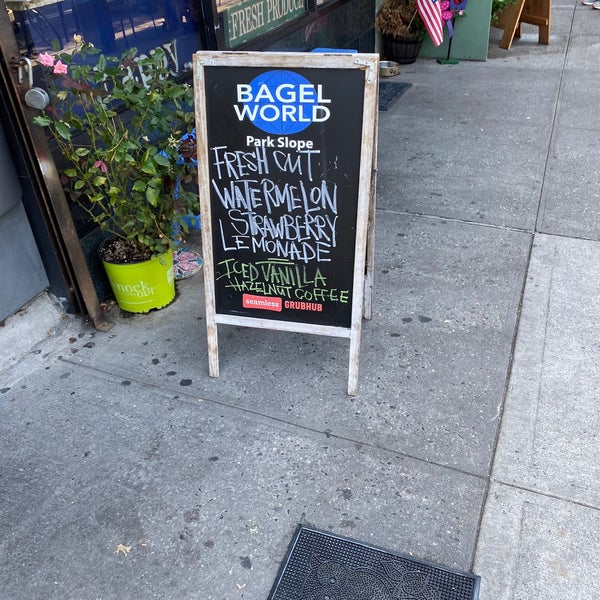 Photo taken at Bagel World by Mike on 8/2/2020