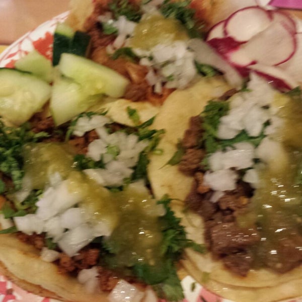 Photo taken at Tacos El Chilango by Brian A. on 4/25/2014