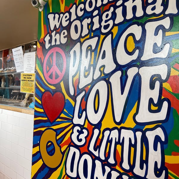 Photo taken at Peace, Love &amp; Little Donuts by Laura W. on 5/26/2022