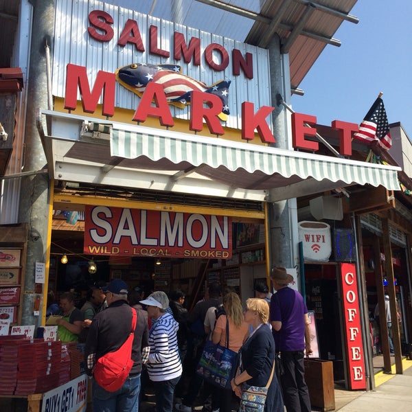 5/27/2019 tarihinde Christine T.ziyaretçi tarafından Salmon Market'de çekilen fotoğraf