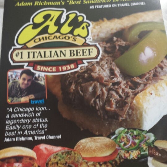 Photo taken at Al&#39;s Italian Beef by Stephanie G. on 3/18/2014