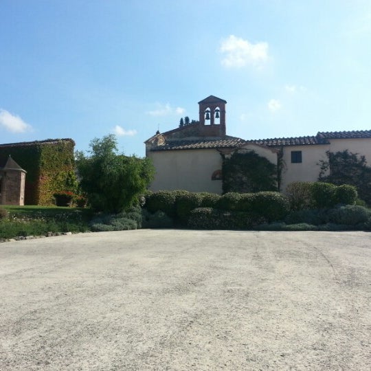 Photo taken at La Bagnaia Golf &amp; Spa Resort Siena, Curio Collection by Hilton by Alissia T. on 10/8/2012