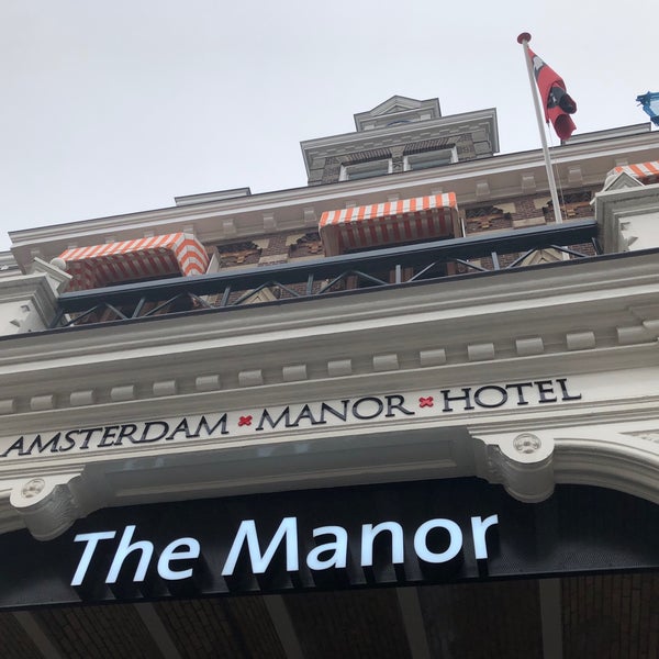 Das Foto wurde bei Hampshire Hotel - The Manor Amsterdam von Christoph M. am 4/11/2018 aufgenommen