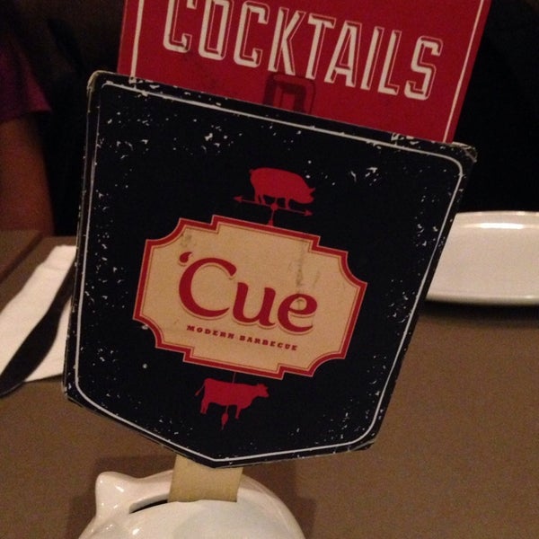 Photo taken at &#39;Cue Modern Barbecue by Mae L. on 12/5/2013