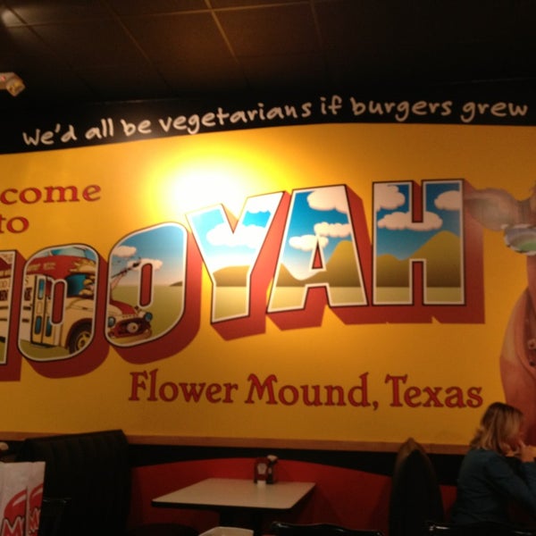 Photo taken at MOOYAH Burgers, Fries &amp; Shakes by Tony A. on 1/7/2013