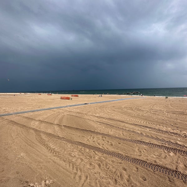 Photo taken at Coney Island Beach &amp; Boardwalk by E B on 6/14/2023