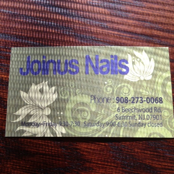 Joinus Nails Summit, NJ