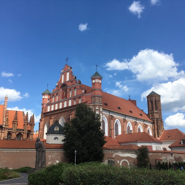Das Foto wurde bei Šv. Pranciškaus Asyžiečio (Bernardinų) bažnyčia von Andrey K. am 8/9/2018 aufgenommen