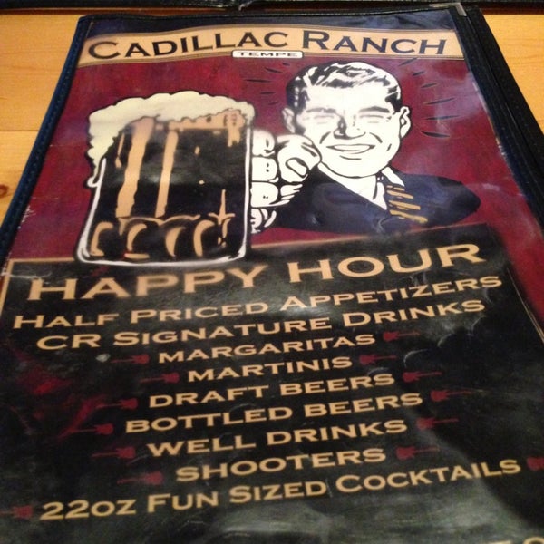 Photo taken at Cadillac Ranch Southwestern Bar &amp; Grill by Ivan F. on 8/24/2013