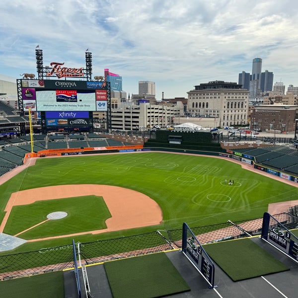 Photo taken at Comerica Park by Eric P. on 10/4/2023