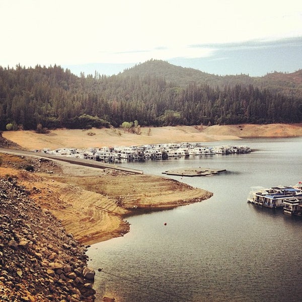 Photo taken at Bridge Bay at Shasta Lake by Clayton T. on 10/5/2012