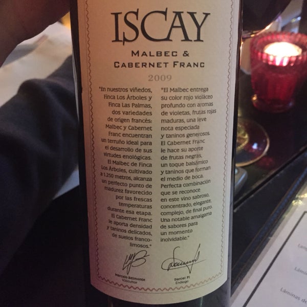 Iscay malbec & cabernet franc 2009 by Trapiche