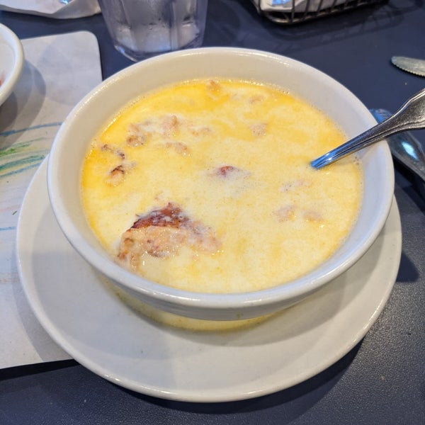 Lobster stew was a bit smaller than expected and I know it's not necessarily a kids restaurant for $9 for boxed Mac n cheese not house made Mac n cheese is too pricey.  Service was pretty slow.