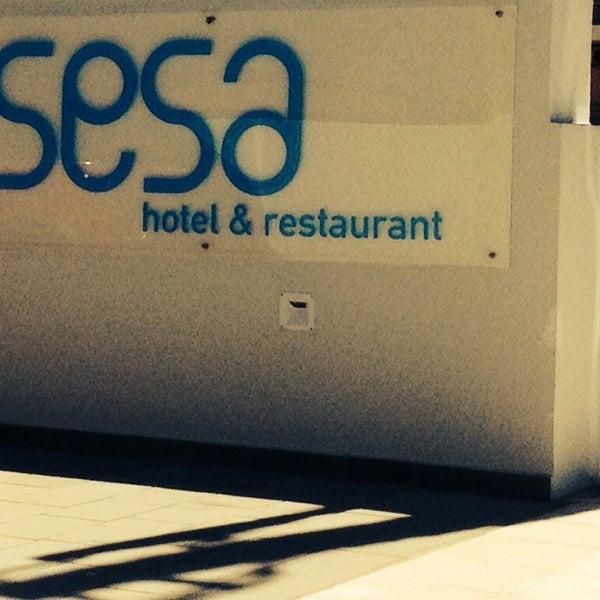 Photo taken at Sesa Boutique Hotel + Restaurant by Federico S. on 5/17/2014