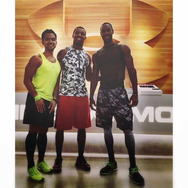 Photo taken at Under Armour by Alfie on 7/26/2014