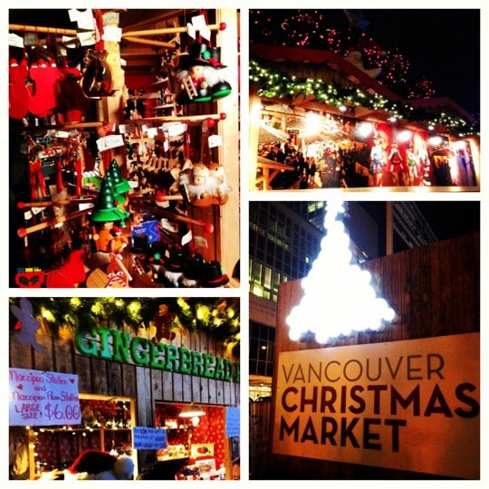 Foto tomada en Vancouver Christmas Market  por Sandy C. el 12/25/2012