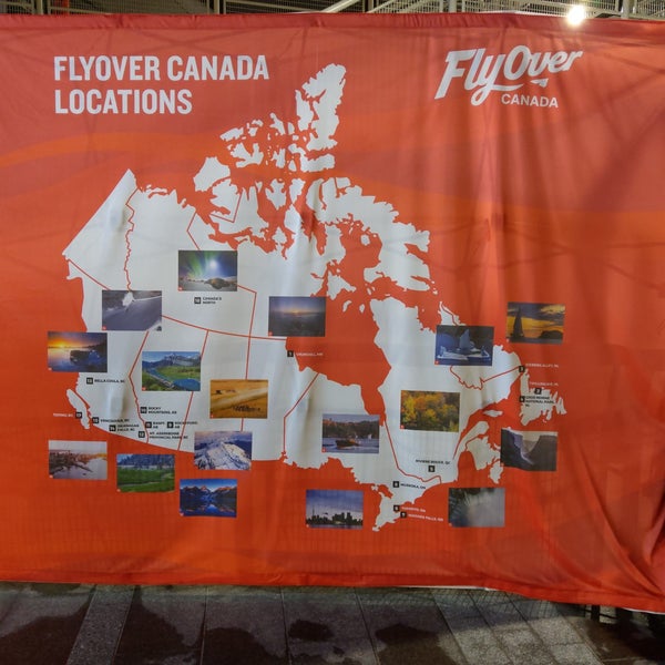 Photo prise au FlyOver Canada par Michal H. le9/23/2019
