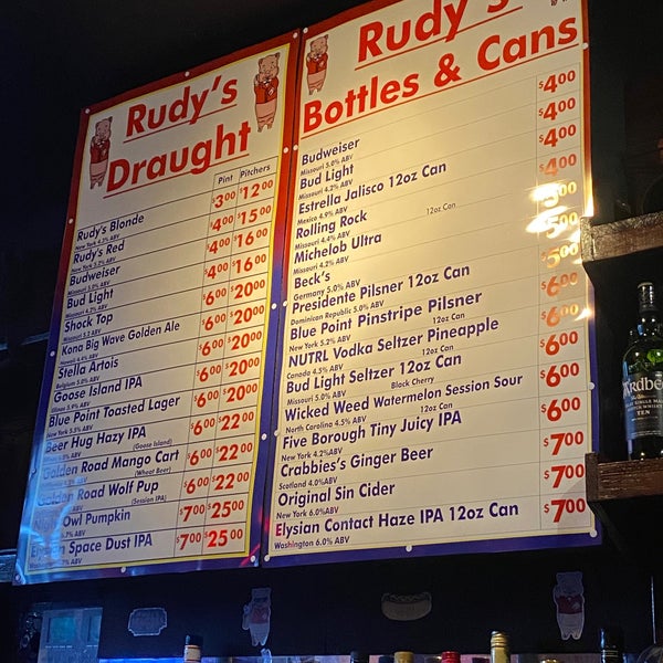 Photo taken at Rudy&#39;s Bar &amp; Grill by Valerie C. on 10/16/2022