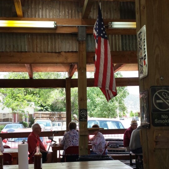 Photo taken at Serious Texas Bar-B-Q by Nathan P. on 6/6/2013