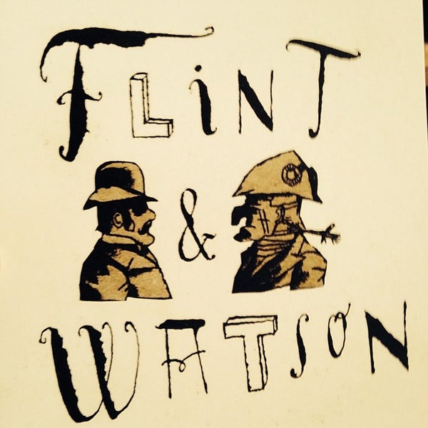 Снимок сделан в Flint &amp; Watson пользователем Valentin N. 3/23/2014