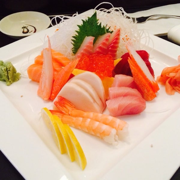 Photo taken at Mr. Sushi by Lisa H. on 2/15/2014