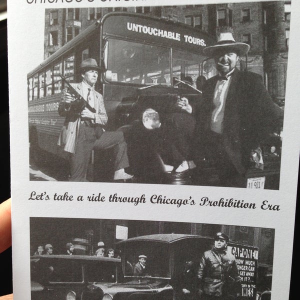 Photo taken at Untouchable Tours - Chicago&#39;s Original Gangster Tour by Denis P. on 5/9/2013