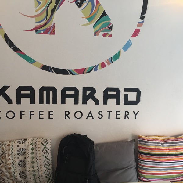 Photo taken at Kamarad Coffee Roastery by E.Sinan 👣 on 2/18/2017