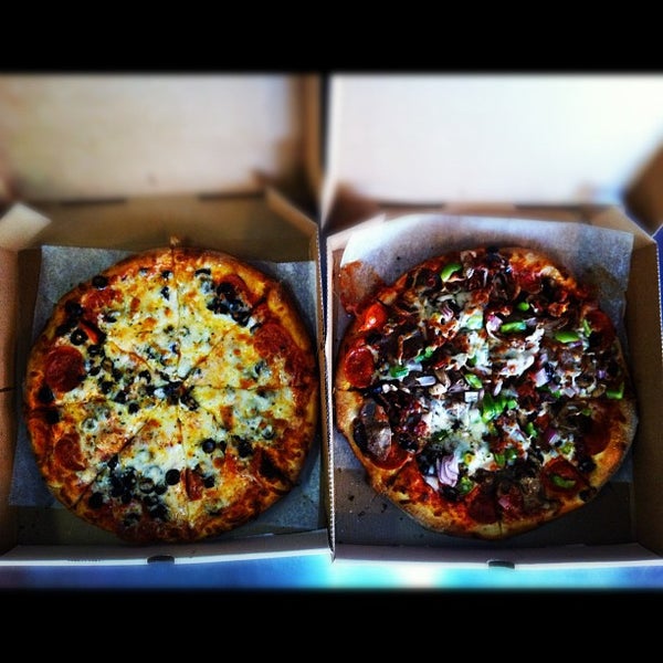 Photo taken at Solorzano Bros. Pizza by Carlos S. on 9/30/2012