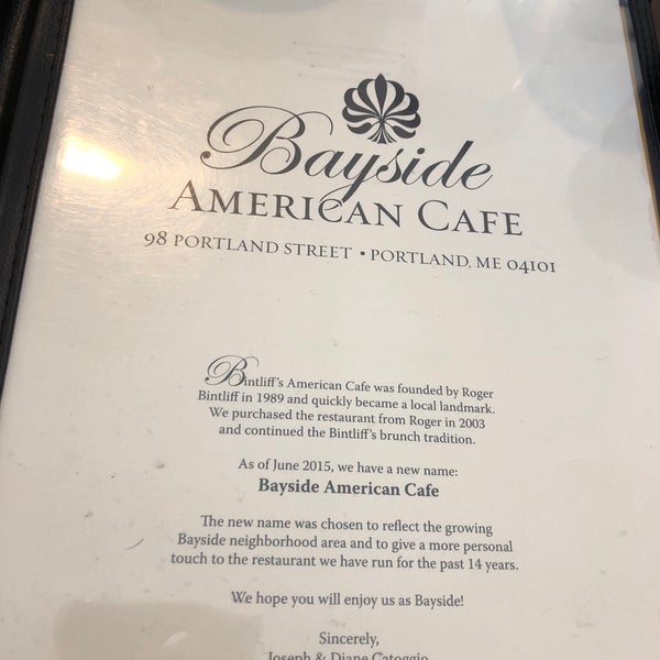 Foto tirada no(a) Bayside American Cafe por Daniela J. em 5/14/2018
