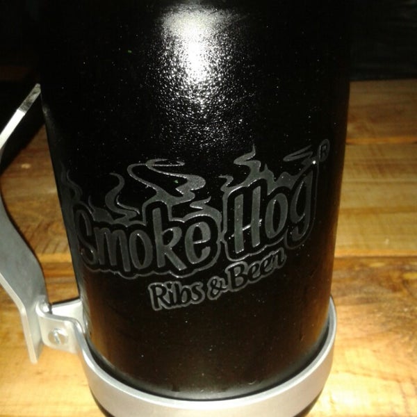 Photo taken at Smoke Hog Ribs &amp; Beer by Carlos H. on 10/20/2013