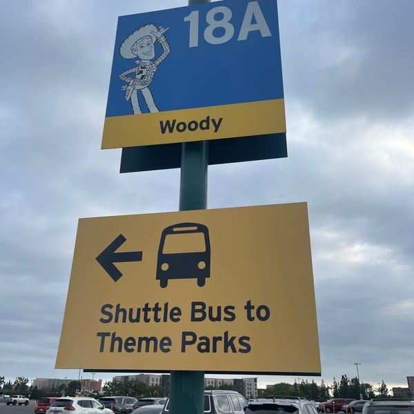 Toy Story Parking Lot The Anaheim Resort 1854 S Harbor Blvd