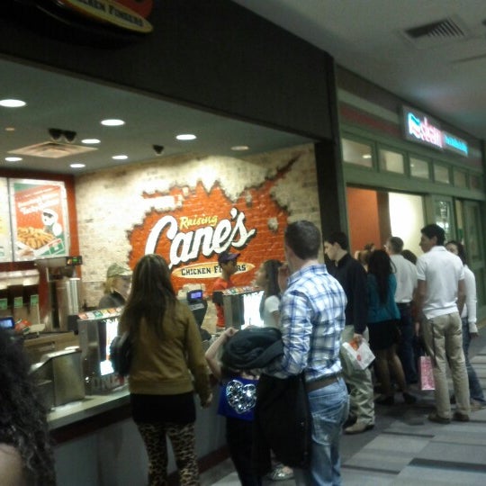 Photo taken at Raising Cane&#39;s Chicken Fingers by David J. on 12/23/2012