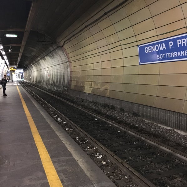 Binario 1 Sotterraneo Stazione Genova Piazza Principe