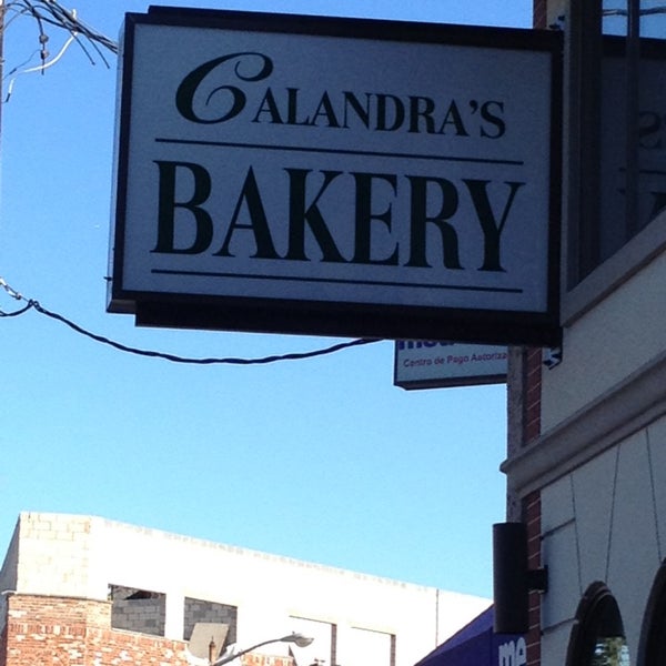Photo taken at Calandra&#39;s Bakery by Julie W. on 9/28/2013