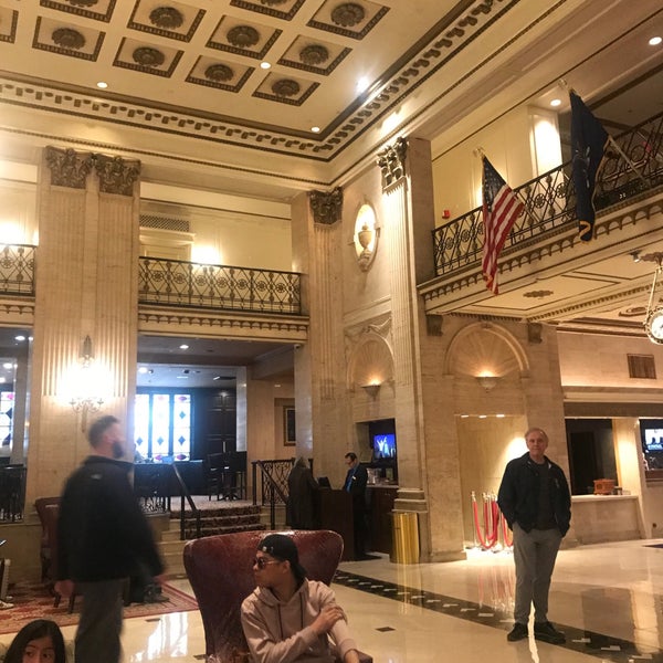 Photo taken at The Roosevelt Hotel by Carlos R. on 4/8/2019