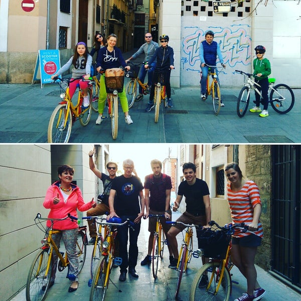 Puedes encontrar bicicletas y scooter para visitar la ciudad!