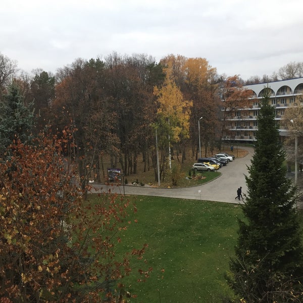 Photo taken at Парк-отель «Воздвиженское» by Анастасия О. on 10/21/2018