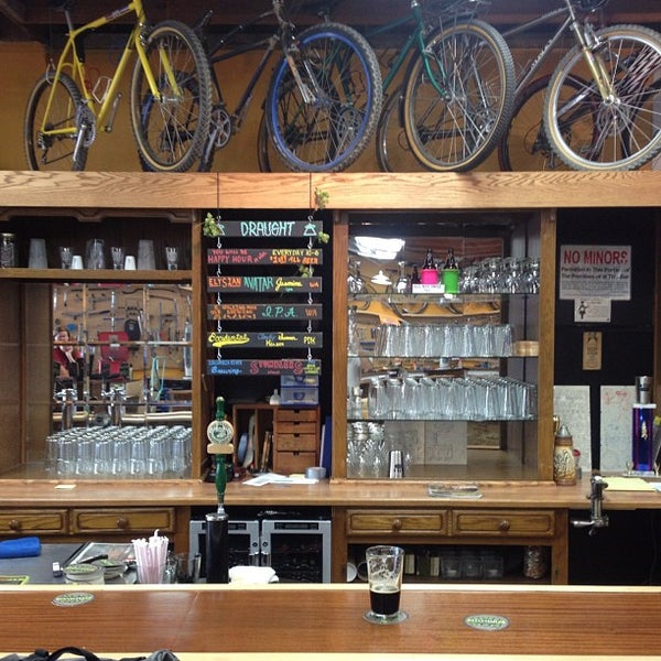 Photo taken at Velo Cult Bicycle Shop &amp; Bar by Teisuke M. on 9/22/2012