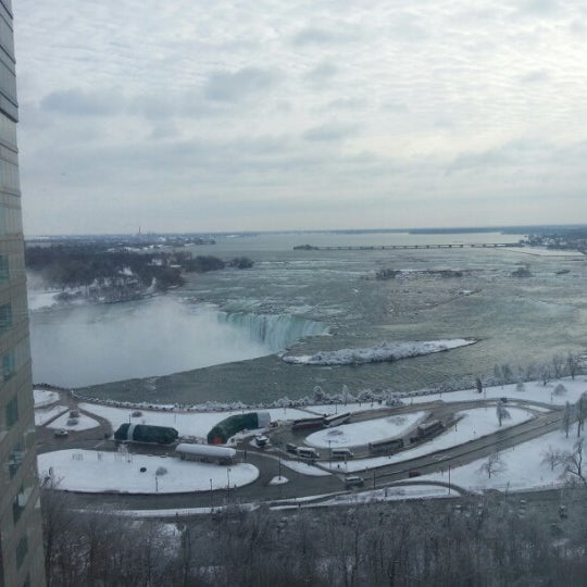 Photo taken at Radisson Hotel &amp; Suites Fallsview, ON by Brad S. on 12/31/2012