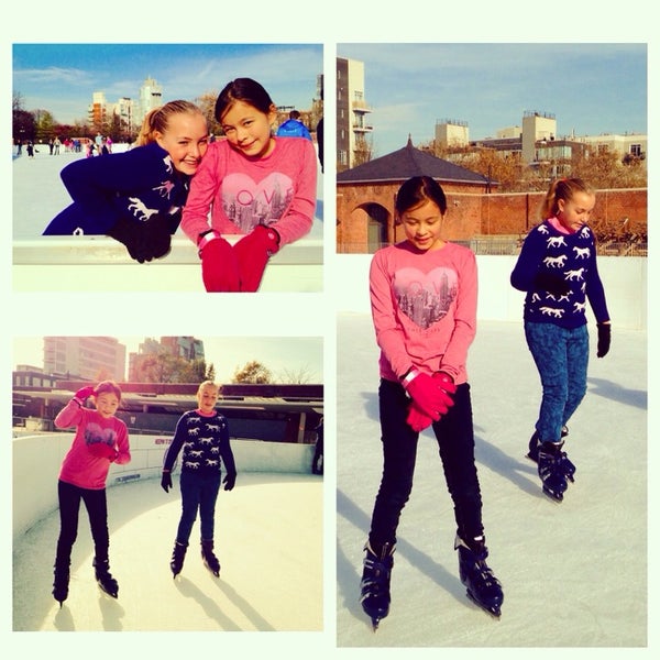 Photo taken at McCarren Ice Rink by micilin o. on 11/26/2014