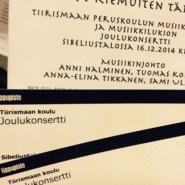 12/16/2014にAnne H.がSibeliustalo / Sibelius Hallで撮った写真
