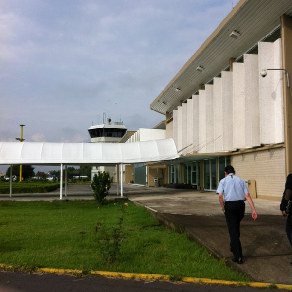 Photo taken at Aeropuerto Internacional de Uruapan (UPN) by Carlos G. on 7/24/2013