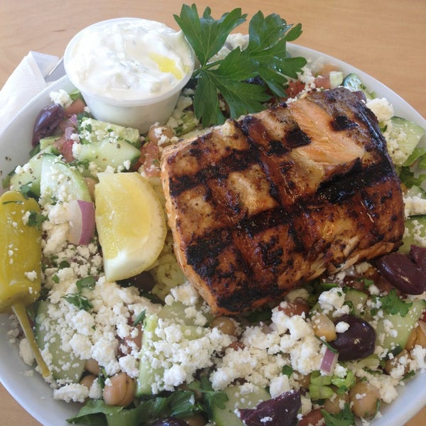 Photo taken at The Great Greek Mediterranean Cafe by Richard W. on 6/6/2013