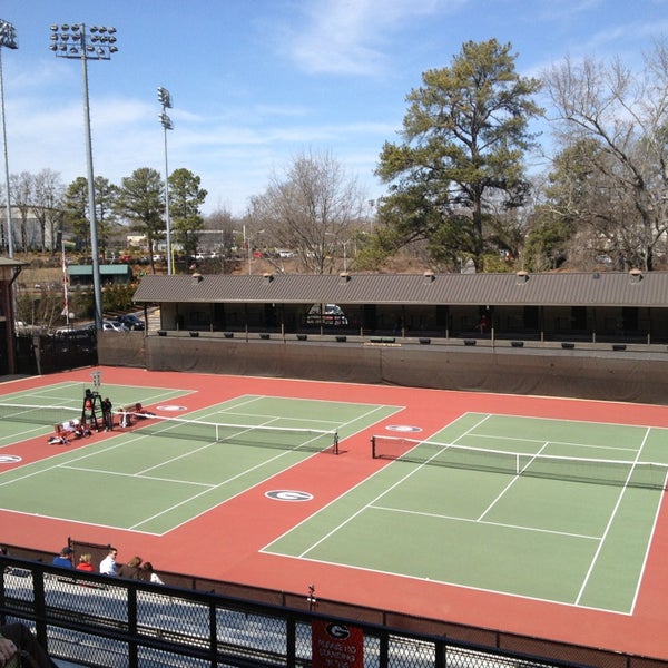 Photo taken at Dan Magill Tennis Complex by Jill M. on 3/10/2013