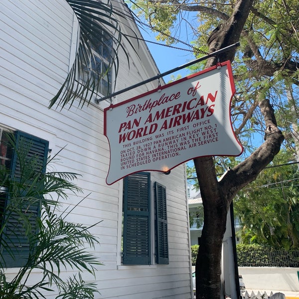 Birthplace of Pan American Airlines Key West, FL