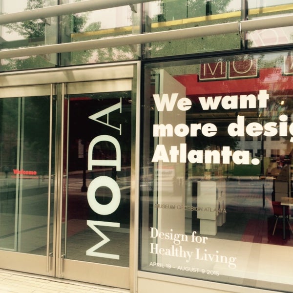 Снимок сделан в Museum of Design Atlanta (MODA) пользователем Justin G. 4/29/2015