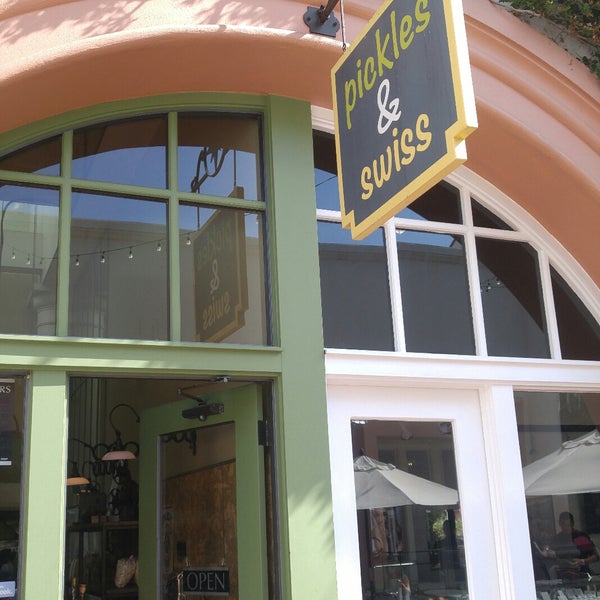 Pickles & Swiss Sandwich Spot in Santa Barbara