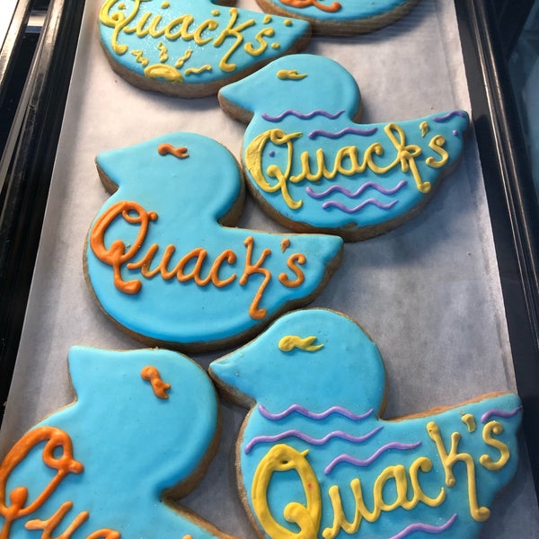 Photo taken at Quack&#39;s 43rd St Bakery by Paul J. on 4/16/2019